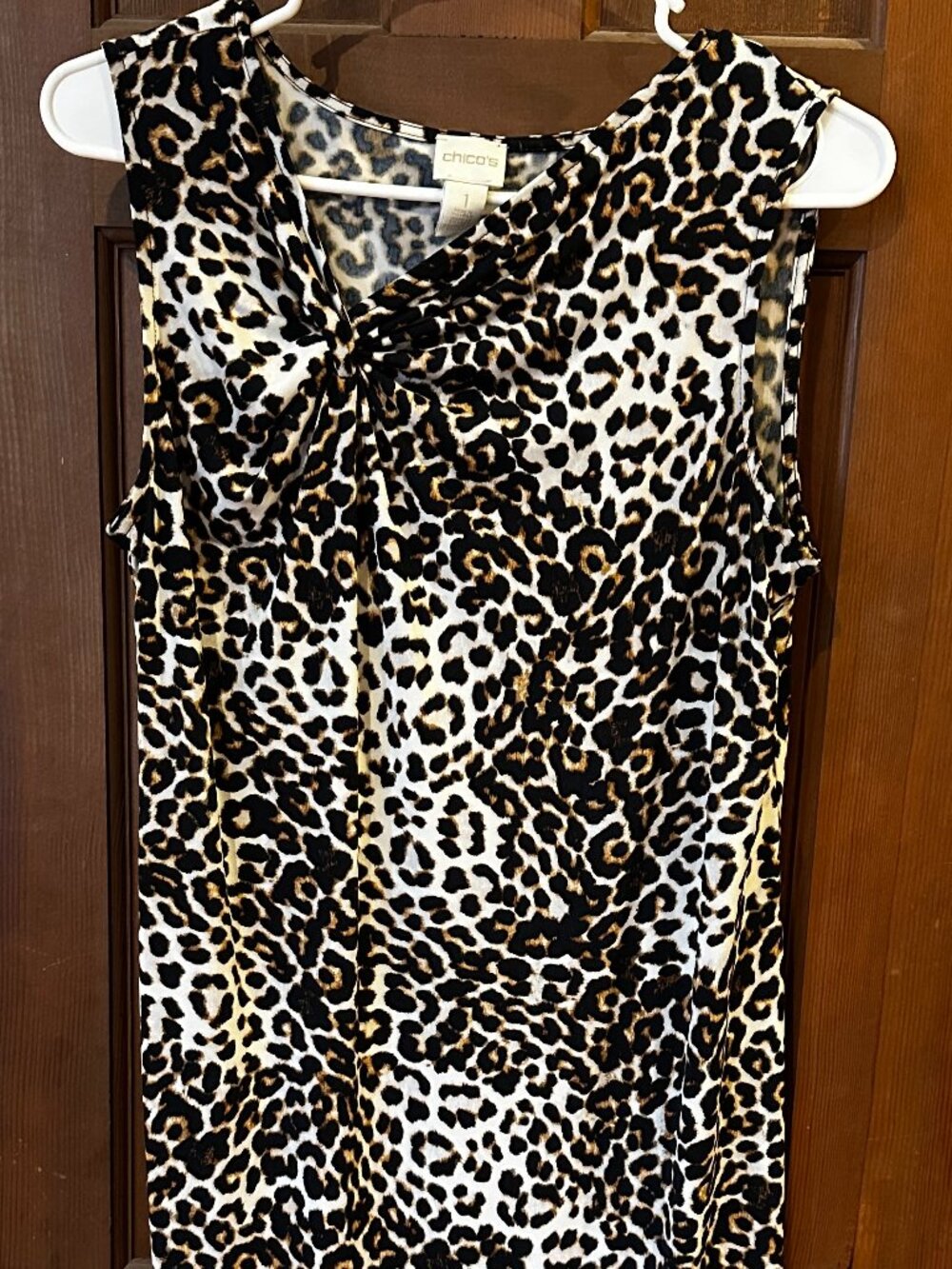 Chico’s leopard print dress